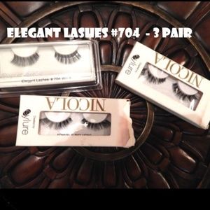 Nicola Eylure Eyelashes 2  & Elegant Lashes 3